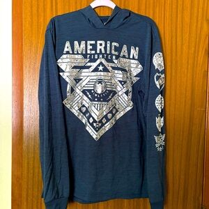 American Fighter Hooded Long Sleeve